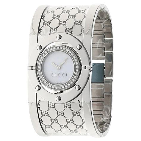 diamond watch gucci|authentic gucci watch for sale.